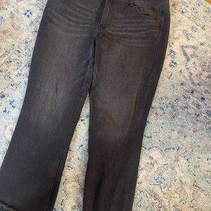 CAbi Black Straight Leg Jeans with Classic Fit